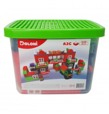 Конструктор "АЗС" 013888/07 в пластиковому боксі, 242 деталі