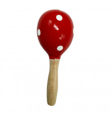 Дитяча дерев'яна іграшка Маракас MD 0361-9 розмір 12,5 см