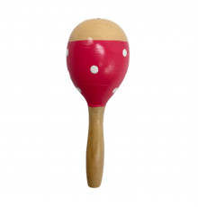 Дитяча дерев'яна іграшка Маракас MD 0361-7 розмір 12,5 см