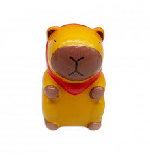 Іграшка-антистрес Сквіш "Капібара в шапочці" MS 4734-1 з ароматом, 9 см