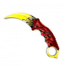 Сувенірний дерев'яний ніж "КЕРАМБІТ VERMILION" KAR-VE