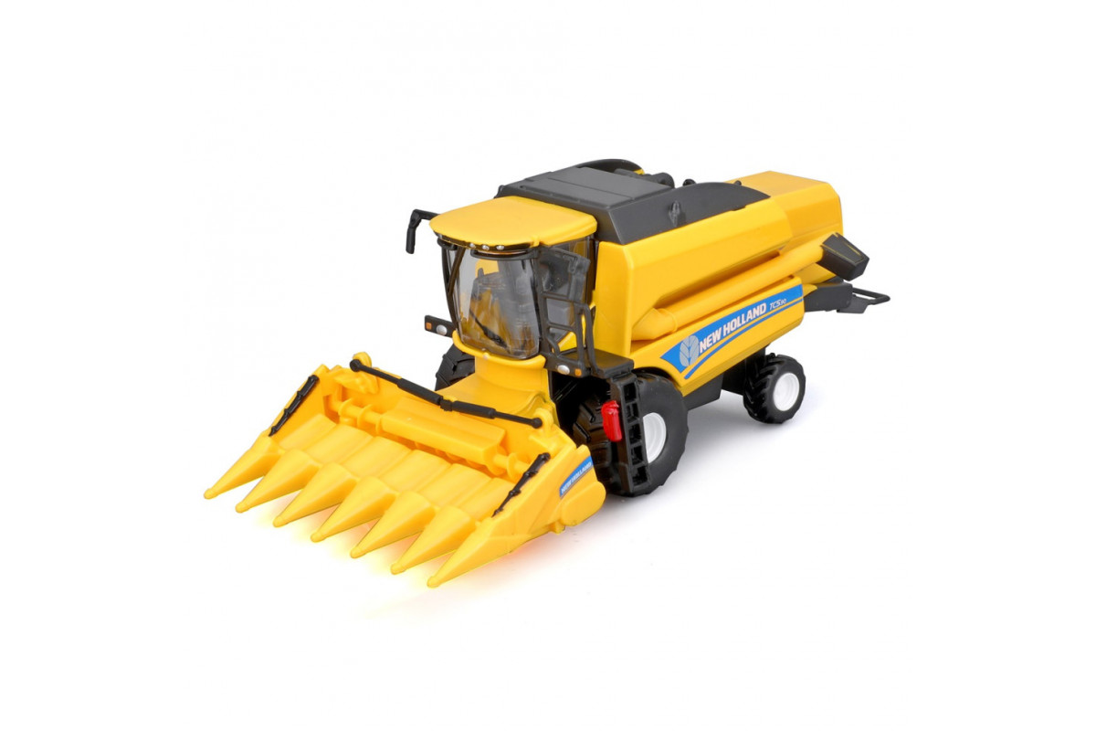 Автомодель комбайн Зернозбиральний New Holland TC5.90 Bburago 18-31722 (1:24)