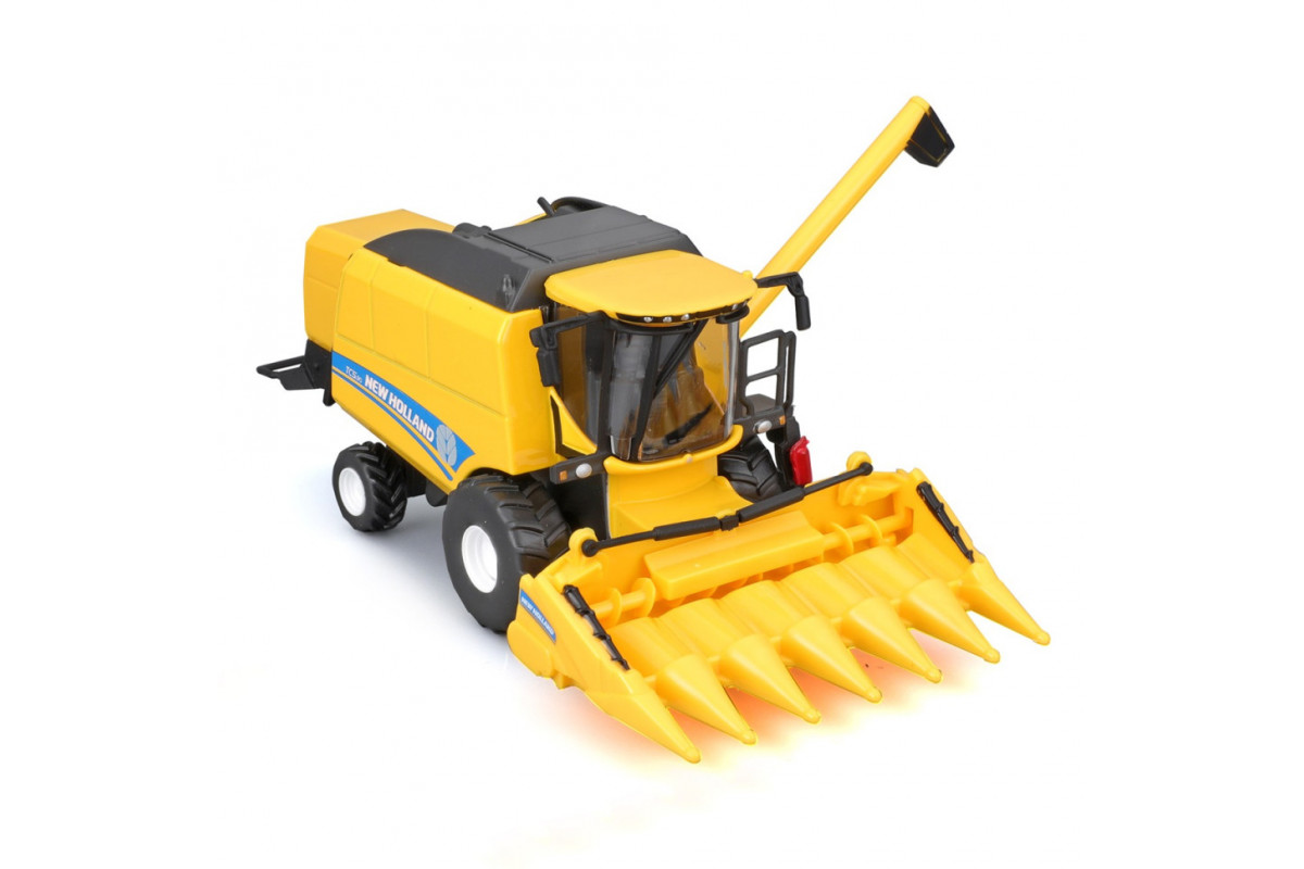 Автомодель комбайн Зернозбиральний New Holland TC5.90 Bburago 18-31722 (1:24)