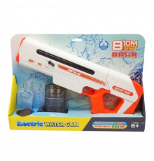 Дитячий водяний автомат WATER GUN 8005C, на акумуляторі Помаранчевий