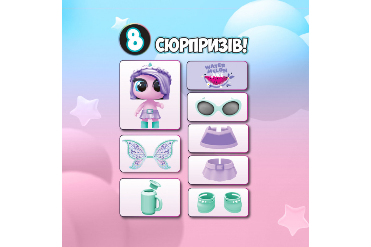 Игровой набор с фигуркой Единорог с сюрпризом Unicones 1236 «Teenies»