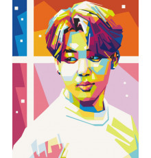 Картина за номерами. Art Craft Jimin. Art Prints 40х50 см 10269-AC