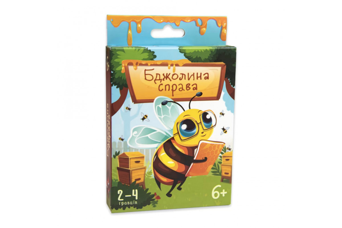 Карткова настільна гра «Бджолина справа» 30785 українською мовою 42 картки