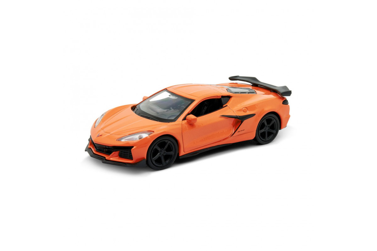 Машинка інерційна Chevrolet Corvette Z06 2023 TechnoDrive 250383W(Orange) масштаб 1:43