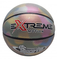 М'яч баскетбольний Extreme Motion BB2208(White) № 7 світловідбиваючий