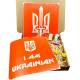 Набор для рисования по ткани «I Am Ukrainian, Тризуб» paint-n064-n059