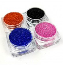 Набір гліттера для біо-тату «Базовий №1» glitter-set-4x-1, 4 кольори