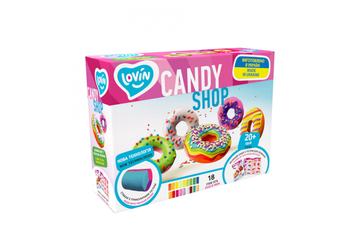 Набір тіста для ліплення Candy Shop TM Lovin 41192