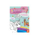 Розмальовка дитяча Світ поні, лам та однорогів КЕНГУРУ 1489001 для найменших