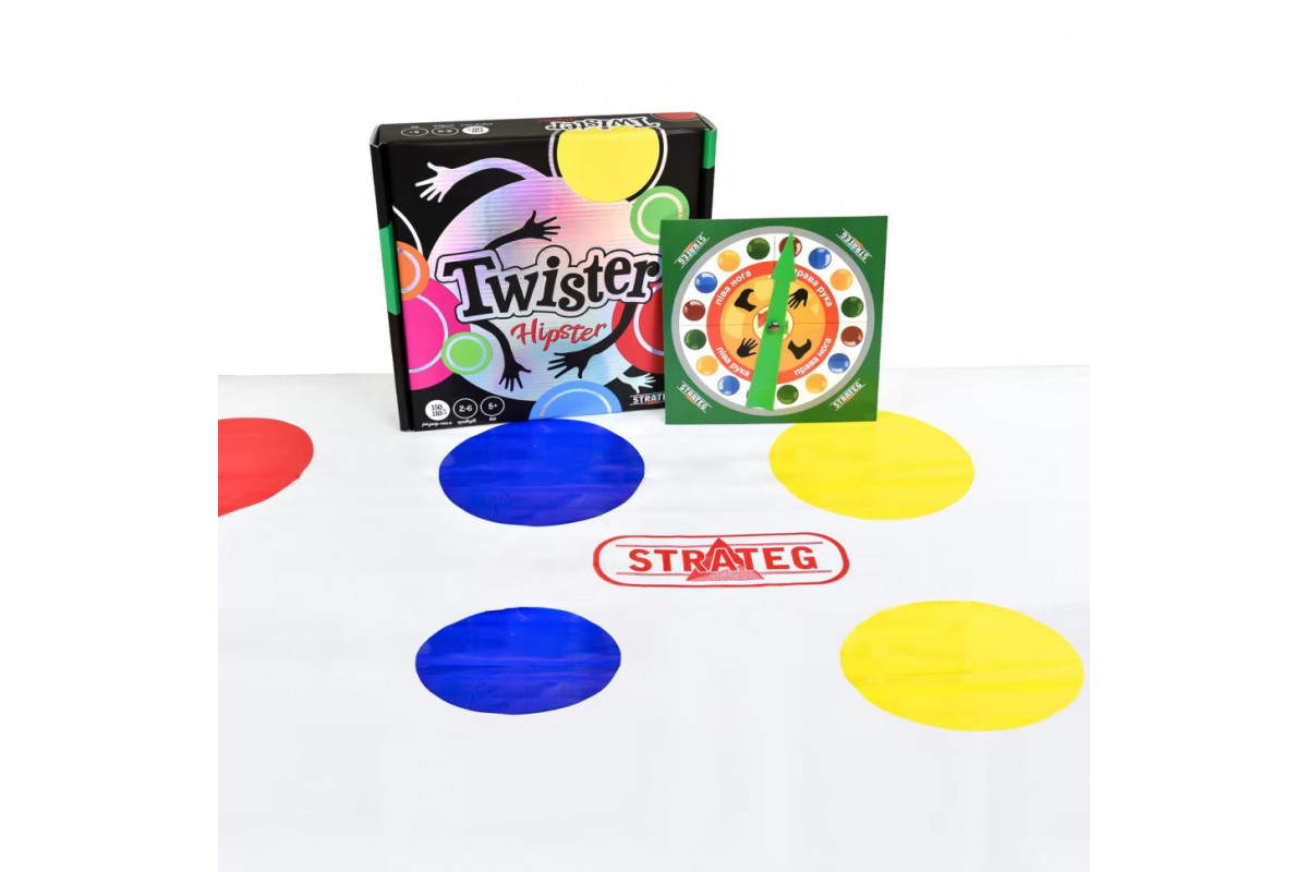 Развлекательная игра «Twister-hipster» 30628