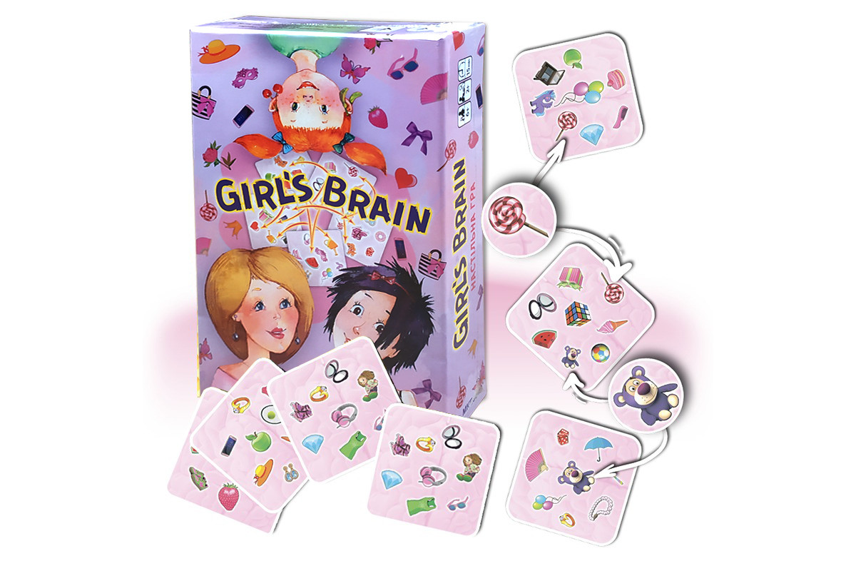 Настольная игра GIRL'S BRAIN MKE0509