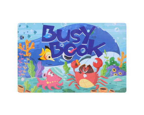 М'яка розвиваюча іграшка-книжечка "Busybook" YB-501-502-503-4