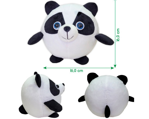Игрушка мягконабивная Круглик Панда МС 080501-13