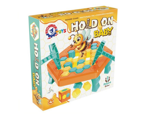 Настольная игра "Держись малыш" 9741, 1 пчелка, 2 молоточка