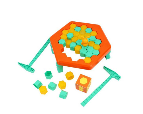 Настольная игра "Держись малыш" 9741, 1 пчелка, 2 молоточка