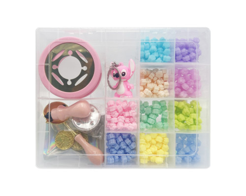 Набір для творчості "Сургучний штамп" C712-5-3, 10 кольорів