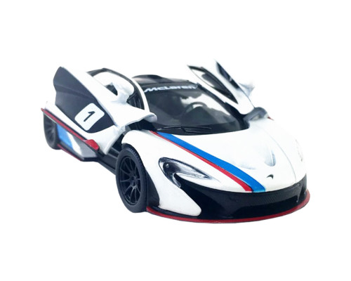 Колекційна машинка "MсLaren P1" KT5393FW(White) масштаб 1:36