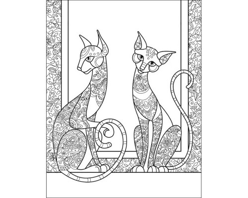 Велика книга розмальовок "Розфарбовуємо разом" 1736035, 64 сторінки