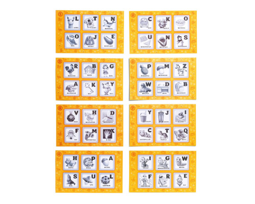 Дитяча гра Лото "Англійський алфавіт" (ПСД255) PSD255 ENG