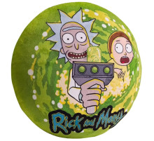 Декоративная подушка "Рик и Морти в поисках приключений" FRMRIMPIL22GN0001, 37 см