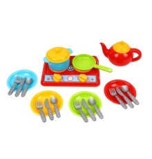 Детская игровая кухня "Галинка 7" 2179TXK с плитой и чайником