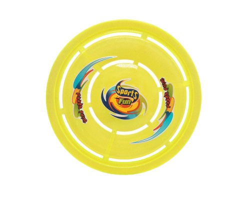 Літаюча тарілка Sports Fun MR 0133(Yellow) діаметр 20 см