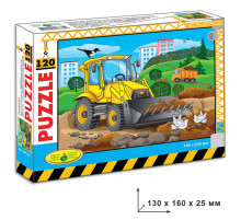 Дитячі пазли Бульдозер 86850, 120 елементів