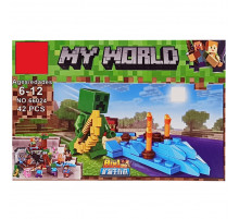 Конструктор дитячий "Minecraft" 66024K-7, 41 деталь