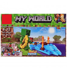 Конструктор дитячий "Minecraft" 66024K-7, 41 деталь