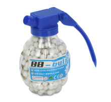 Кульки (пульки) для дитячої зброї "Граната" BB-5(White) 500 шт