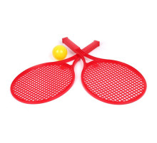 Ігровий Набір для гри в теніс ТехноК 0380TXK (2 ракетки+м'ячик)  Червоний