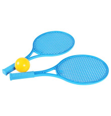Ігровий Набір для гри в теніс ТехноК 0380TXK (2 ракетки+м'ячик)  Синій