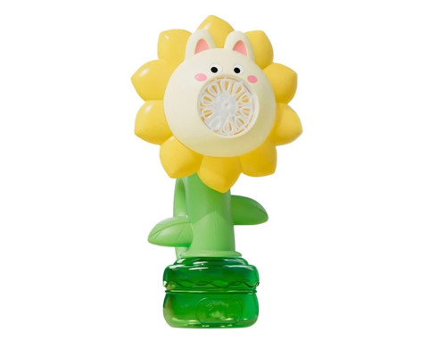 Мыльные пузыри Flower Bubble Machine BJC-5A(Bunny-Yellow) со светом