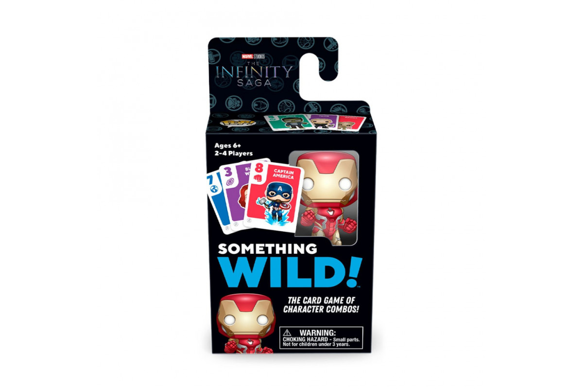 Карткова гра "Залізна людина" Something Wild Funko 60495 з фігуркою Карткова гра "Залізна людина" Something Wild Funko 60495 з фігуркою