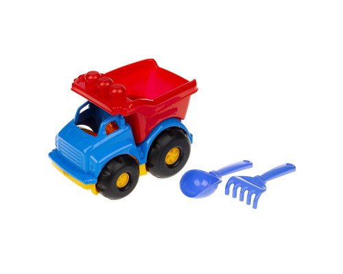 Іграшковий самоскид "Тотошко" №1 0169 з набором для пісочниці