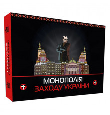 Настольная игра "Монополия Запада Украины" PLR-0040 от 2 до 5 игроков