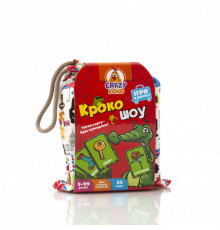 Дитяча настільна гра в мішечку "Крокодил" VT8077-10, 55 карток