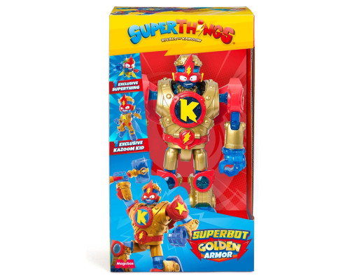 Ігровий набір Супербот Голден Армор SuperThings S PSTSP116IN90 робот, казум-кид, фігурка