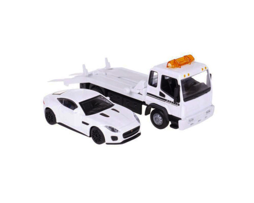 Ігровий набір з автомоделлю "Jaguar F-Type R Dynamic (V6)" Bburago 18-31419, масштаб 1:43