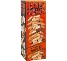 Настільна гра Супер вежа Дженга Arial 910114, 54 блоки