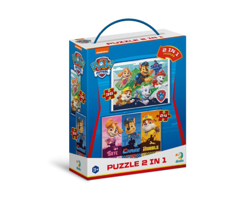 Пазл дитячий 2 в 1 "Такі хороші цуценята" 200561, 36 елементів