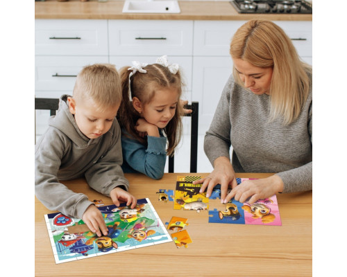 Пазл дитячий 2 в 1 "Такі хороші цуценята" 200561, 36 елементів