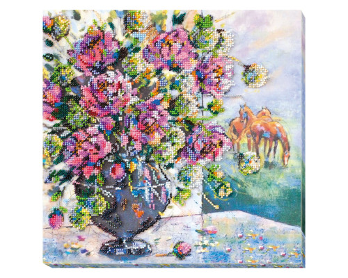 Набір для вишивання бісером "Рано-вранці" AB-618 30х30 см