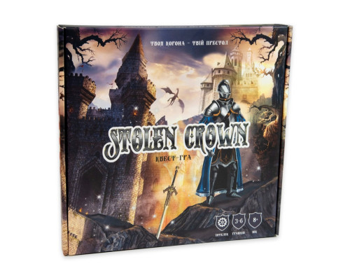 Настольная игра Stolen Crown 30811 рулетка со стрелкой, игровое поле
