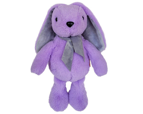 Іграшка м'яконабивна Зайченя МС 080501-10 фіолетове 33 см