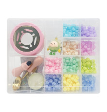 Набір для творчості "Сургучний штамп" C712-5-4, 10 кольорів